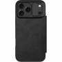 Шкіряний чохол-книжка Nillkin Qin Pro Camshield для Apple iPhone 17 Pro (6.3