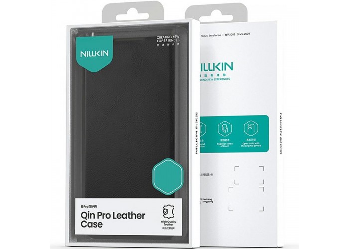 Шкіряний чохол-книжка Nillkin Qin Pro Camshield для Apple iPhone 17 Pro (6.3
