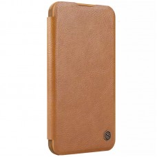 Шкіряний чохол-книжка Nillkin Qin Prop для Apple iPhone 16 Pro Max (6.9")  Brown - 00000074665_2