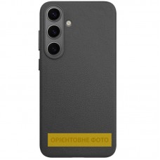 Шкіряний чохол Leather Case (AAA) для Samsung Galaxy S25 Edge  Black - 00000080399_1