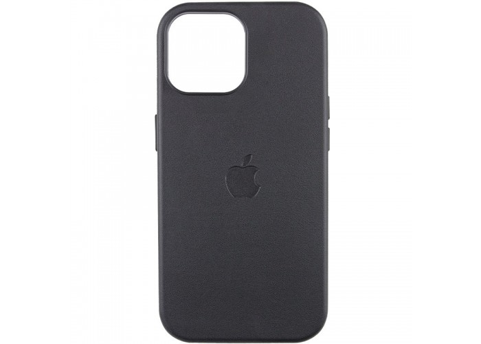 Шкіряний чохол Leather Case (AAA) with MagSafe and Animation для Apple iPhone 14 (6.1