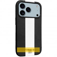 Шкіряний чохол Rally with MagSafe для Apple iPhone 17 Air (6.5")  Black / White - 00000081024_3