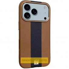 Шкіряний чохол Rally with MagSafe для Apple iPhone 17 Air (6.5")  Brown / Black - 00000081024_5