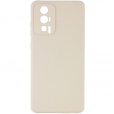 Силіконовий чохол Candy Full Camera для Xiaomi Poco F5 Pro  Бежевий / Antique White - 00000065218_1