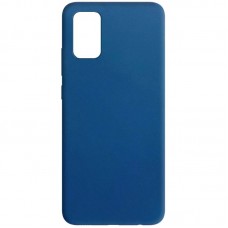 Силіконовий чохол Candy для Samsung Galaxy A02s / M02s  Синій - 00000041916_11