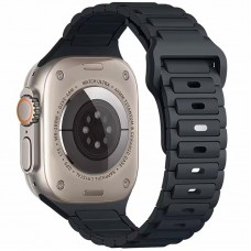 Силіконовий ремінець Defense для Apple Watch 42(ser.1-3)/44/45/46/49mm  Midnight Blue - 00000085209_2