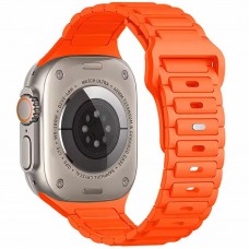 Силіконовий ремінець Defense для Apple Watch 42(ser.1-3)/44/45/46/49mm  Orange - 00000085209_3