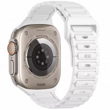Силіконовий ремінець Defense для Apple Watch 42(ser.1-3)/44/45/46/49mm  White - 00000085209_4