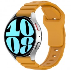 Силіконовий ремінець Defense для Smart Watch 20mm  Dark Yellow - 00000077069_10