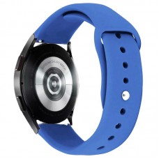 Силіконовий ремінець Sport для Smart Watch 22mm  Синій / Denim Blue - 00000068672_34