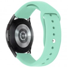 Силіконовий ремінець Sport для Smart Watch 22mm  Бірюзовий / Light Turquoise - 00000068672_33