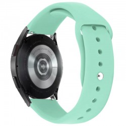 Силіконовий ремінець Sport для Smart Watch 22mm  Бірюзовий / Light Turquoise - 00000068672_33