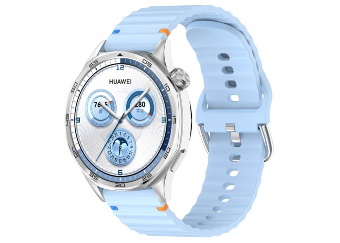 Силіконовий ремінець Wavy для Smart Watch 20mm