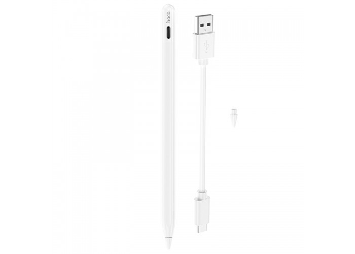 Стілус Hoco GM112 Intelligent anti-lost active capacitive pen with digital display for iPad