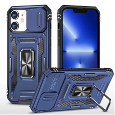 Ударостійкий чохол Camshield Army Ring для Apple iPhone 11 (6.1")  Синій / Navy - 00000062783_5