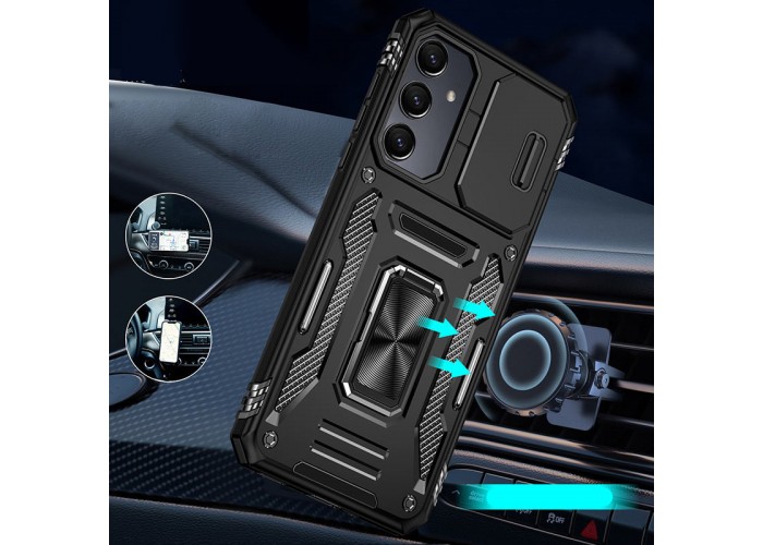 Ударостійкий чохол Camshield Army Ring для Samsung Galaxy A36 5G / A56 5G
