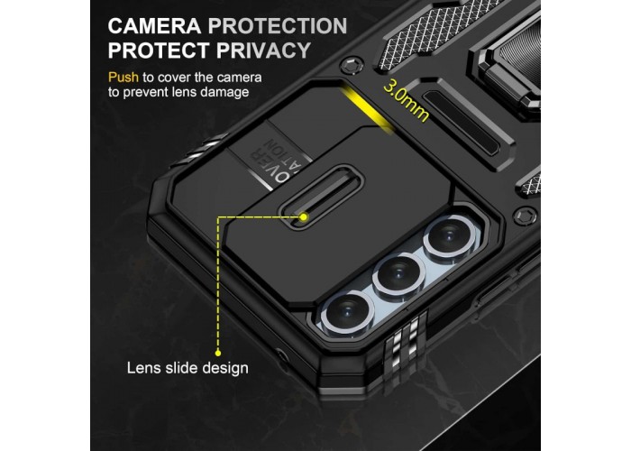 Ударостійкий чохол Camshield Army Ring для Samsung Galaxy A36 5G / A56 5G