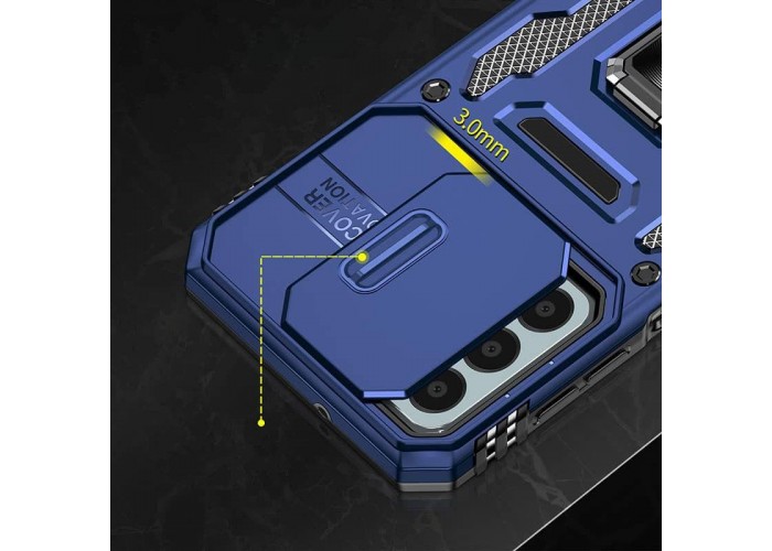 Ударостійкий чохол Camshield Army Ring для Samsung Galaxy S25 FE