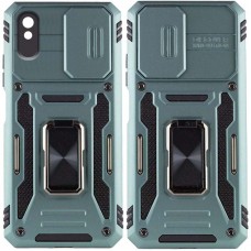 Ударостійкий чохол Camshield Army Ring для Xiaomi Redmi 9A  Зелений / Light Green - 00000057415_2