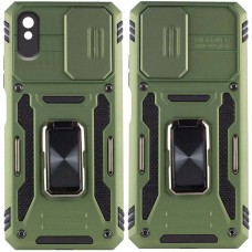 Ударостійкий чохол Camshield Army Ring для Xiaomi Redmi 9A  Оливковий / Army Green - 00000057415_4