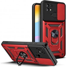 Ударостійкий чохол Camshield Serge Ring для Xiaomi Poco C40  Червоний - 00000057283_4