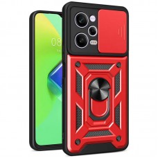 Ударостійкий чохол Camshield Serge Ring для Xiaomi Poco X5 Pro 5G / Note 12 Pro 5G  Червоний - 00000063333_4