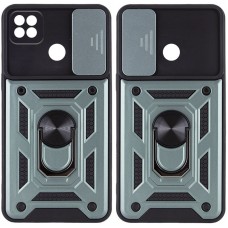 Ударостійкий чохол Camshield Serge Ring для Xiaomi Redmi 9C / Redmi 10A  Зелений - 00000048868_2