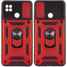 Ударостійкий чохол Camshield Serge Ring для Xiaomi Redmi 9C / Redmi 10A  Червоний - 00000048868_4