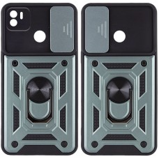 Ударостійкий чохол Camshield Serge Ring для Xiaomi Redmi A1+ / Poco C50 / A2+  Зелений - 00000057622_2