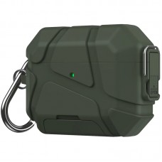 Ударостійкий футляр Titan Armor для навушників Airpods 3  Green - 00000085886_4