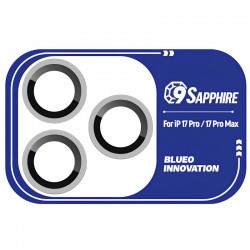 Захисне скло BlueO Sapphire на камеру для Apple iPhone 17 Pro / 17 Pro Max  Срібний / Silver - 00000083578_3