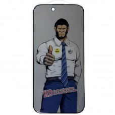 Захисне скло Privacy 5D Anti-Static (тех.пак) для Apple iPhone 17 Air (6.5")  Чорний - 00000080504_1