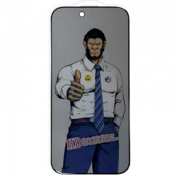 Захисне скло Privacy 5D Anti-Static (тех.пак) для Apple iPhone 17 Air (6.5")  Чорний - 00000080504_1