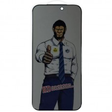 Захисне скло Privacy 5D Anti-Static (тех.пак) для Apple iPhone 17 Pro Max (6.9")  Чорний - 00000080506_1