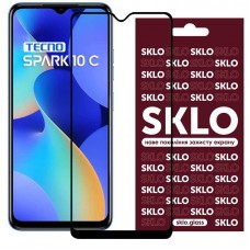 Захисне скло SKLO 3D для TECNO Spark 10C  Чорний - 00000065313_1