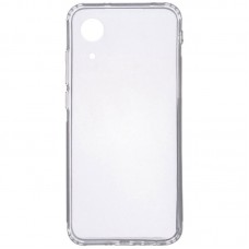 TPU чехол GETMAN Clear 1,0 mm для Samsung Galaxy A03 Core  Бесцветный (прозрачный) (00000053085_1)