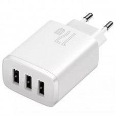 СЗУ Baseus Compact 17W (3USB) (CCXJ02)  Белый - 00000056089_2