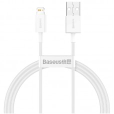 Дата кабель Baseus Superior Series Fast Charging Lightning Cable 2.4A (1.5m) (CALYS-B)  Белый - 00000057174_1