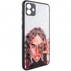 TPU+PC чехол Prisma Ladies для Samsung Galaxy A04  Chocolate - 00000058230_19