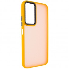 Чехол TPU+PC Lyon Frosted для Samsung Galaxy A14 4G/5G  Orange - (00000065027_4)