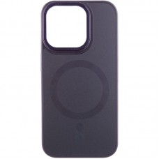 Чехол TPU+Glass Sapphire Midnight Open Camera with MagSafe для Apple iPhone 15 Pro (6.1")  Фиолетовый / Deep Purple - 00000066258_9