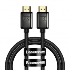 Дата кабель Baseus HDMI High Definition Series 8KHDMI To 8KHDMI (Zinc alloy) (1m) (WKGQ000001))  Black - 00000066282_1