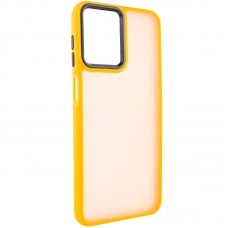 Чехол TPU+PC Lyon Frosted для Motorola Moto E13  Orange - 00000067373_4