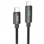 Дата кабель Hoco U125 Benefit 27W Type-C to Lightning (1.2m)