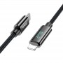 Дата кабель Hoco U125 Benefit 27W Type-C to Lightning (1.2m)