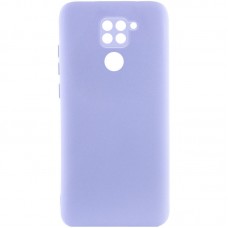 Чехол TPU GETMAN Liquid Silk Full Camera для Xiaomi Redmi Note 9 / Redmi 10X  Сиреневый / Dasheen - 00000073806_13