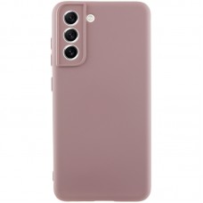 Чехол TPU GETMAN Liquid Silk Full Camera для Samsung Galaxy S21  Розовый / Pink Sand - 00000074061_8