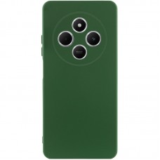 Чехол TPU GETMAN Liquid Silk Full Camera для Xiaomi Redmi 14C / Poco C75  Зеленый / Dark green - 00000074073_3