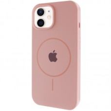 Чохол Silicone Case Full Protective (AA) with MagSafe для Apple iPhone 11 (6.1")  Рожевий / Pink Sand - 00000076423_10