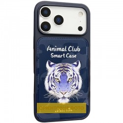 TPU+PC чохол Animal Club для Apple iPhone 16 Pro (6.3")  Royal Blue - 00000082646_4